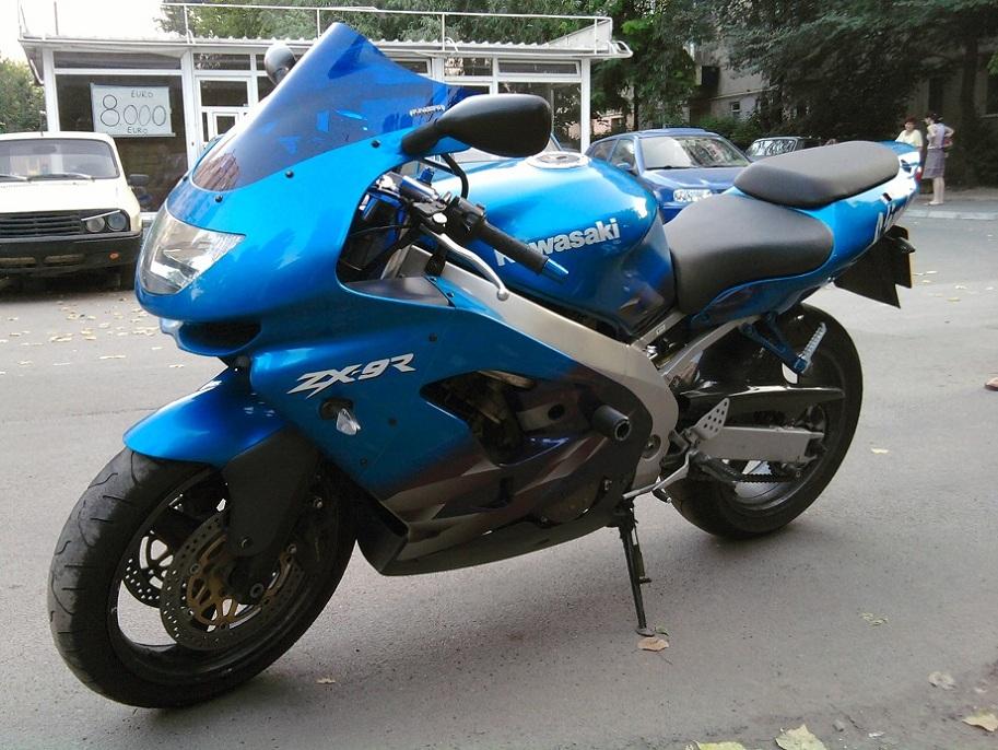 Kawasaki zx9r синий